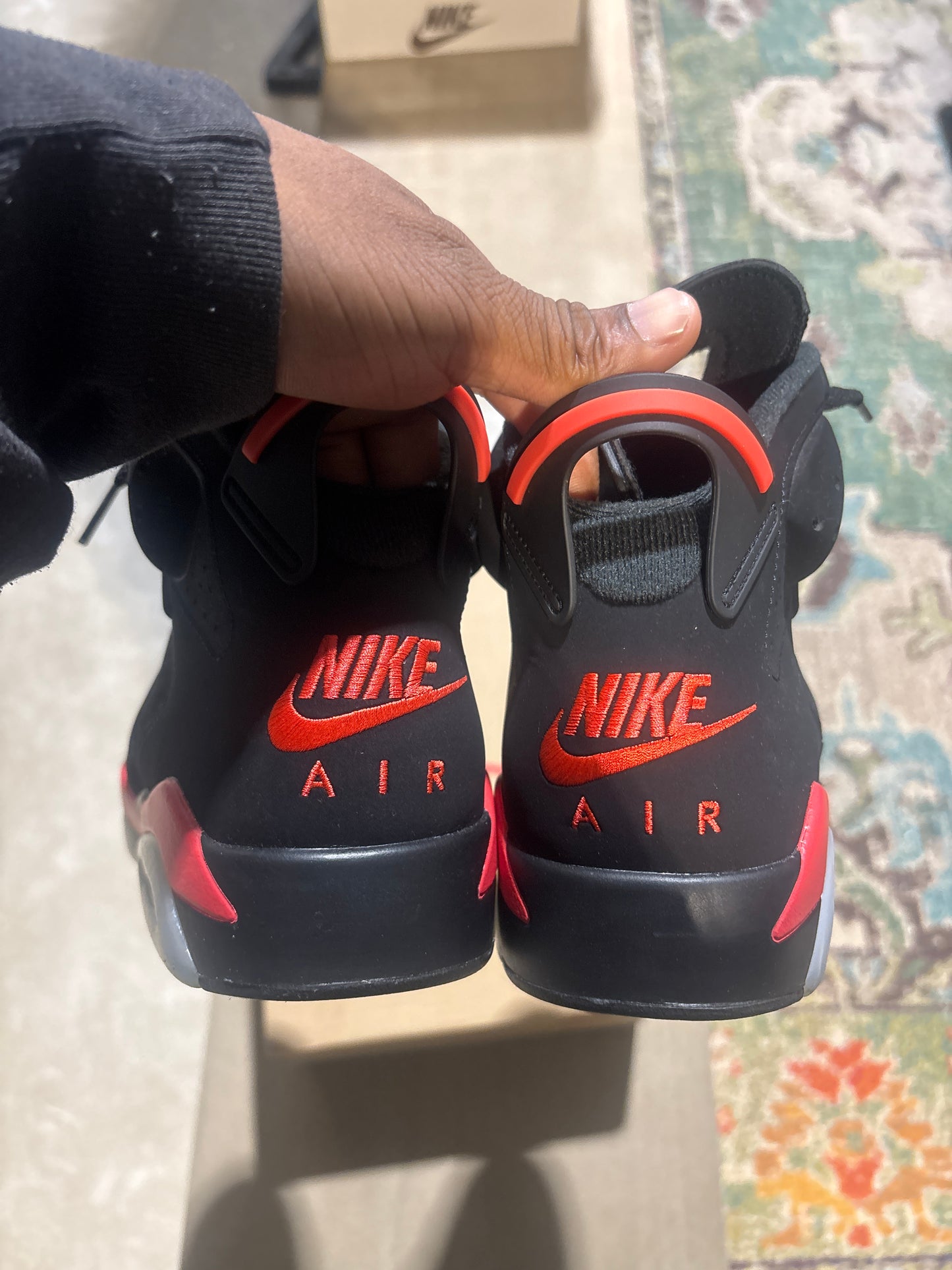 Jordan 6 Retro Infrared Salesman Used Sz 9