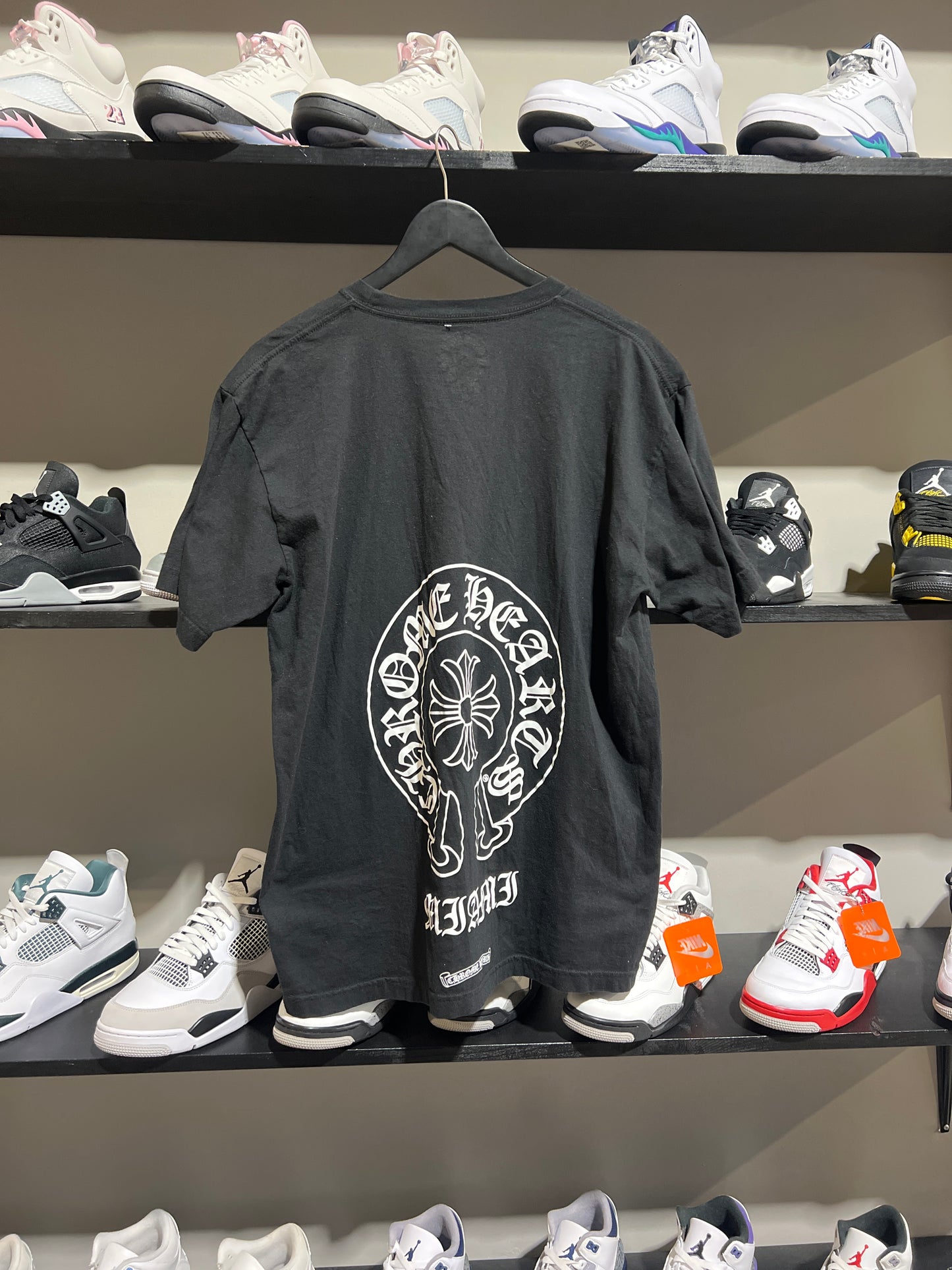 Chrome hearts black white Miami short sleeve tee SzXL