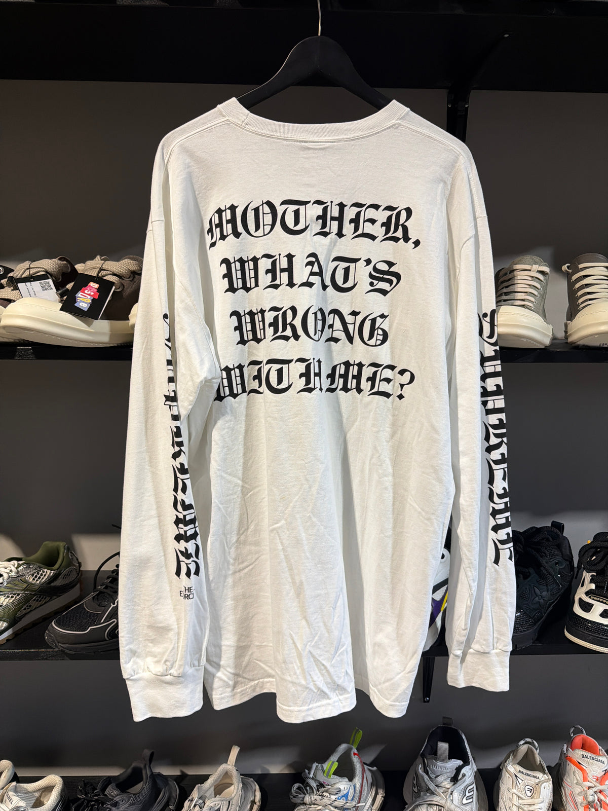Supreme White Black Exorcist Longsleeve