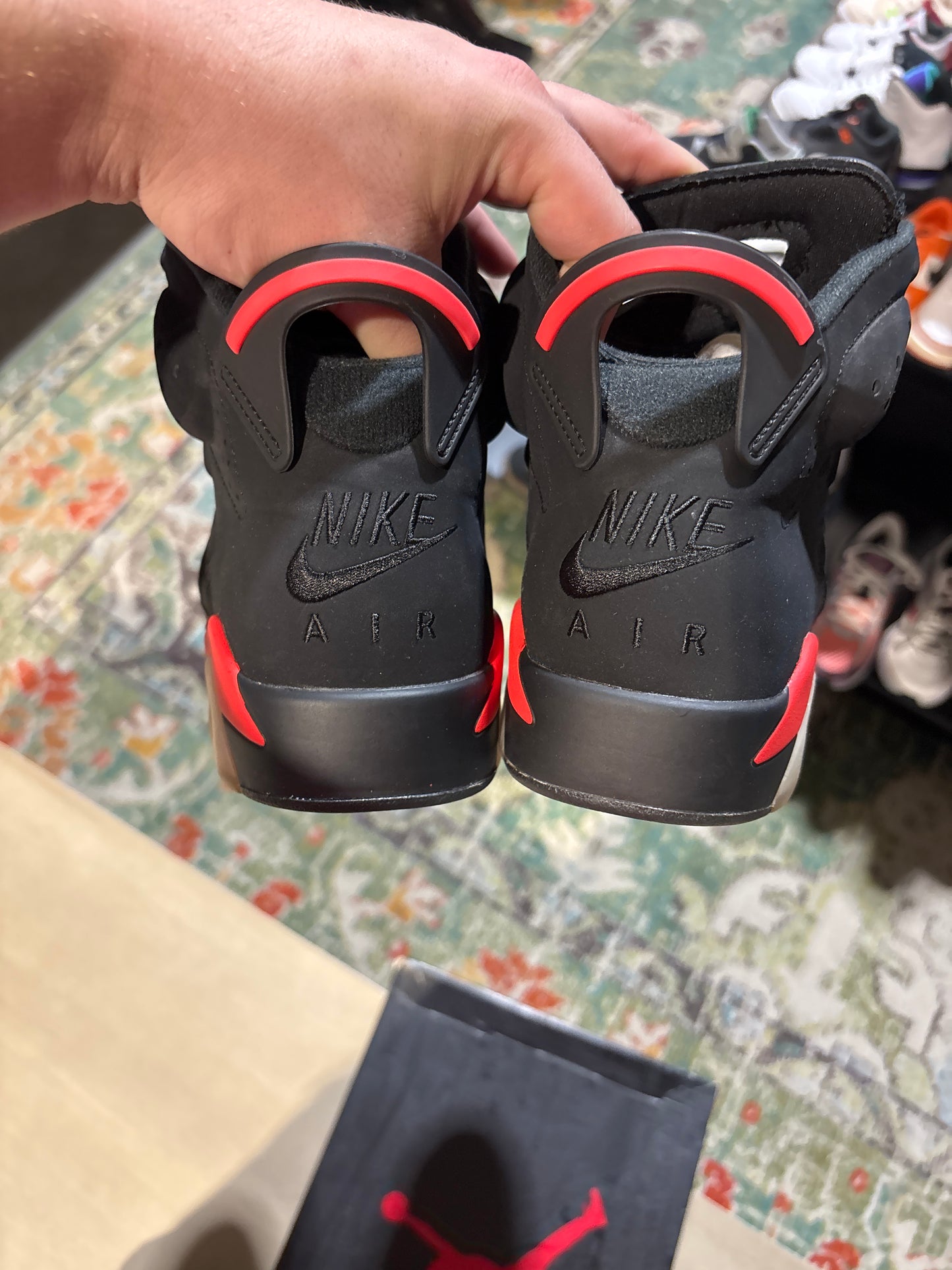 Jordan 6 infrared used sz 9