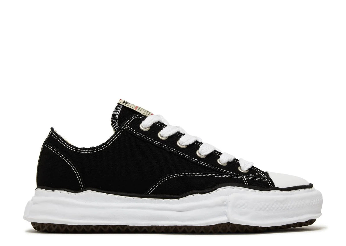 Maison Mihara Yasuhiro Peterson Og Sole Canvas Low 'Black'