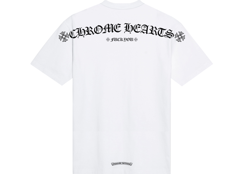 chrome hearts white black og tee