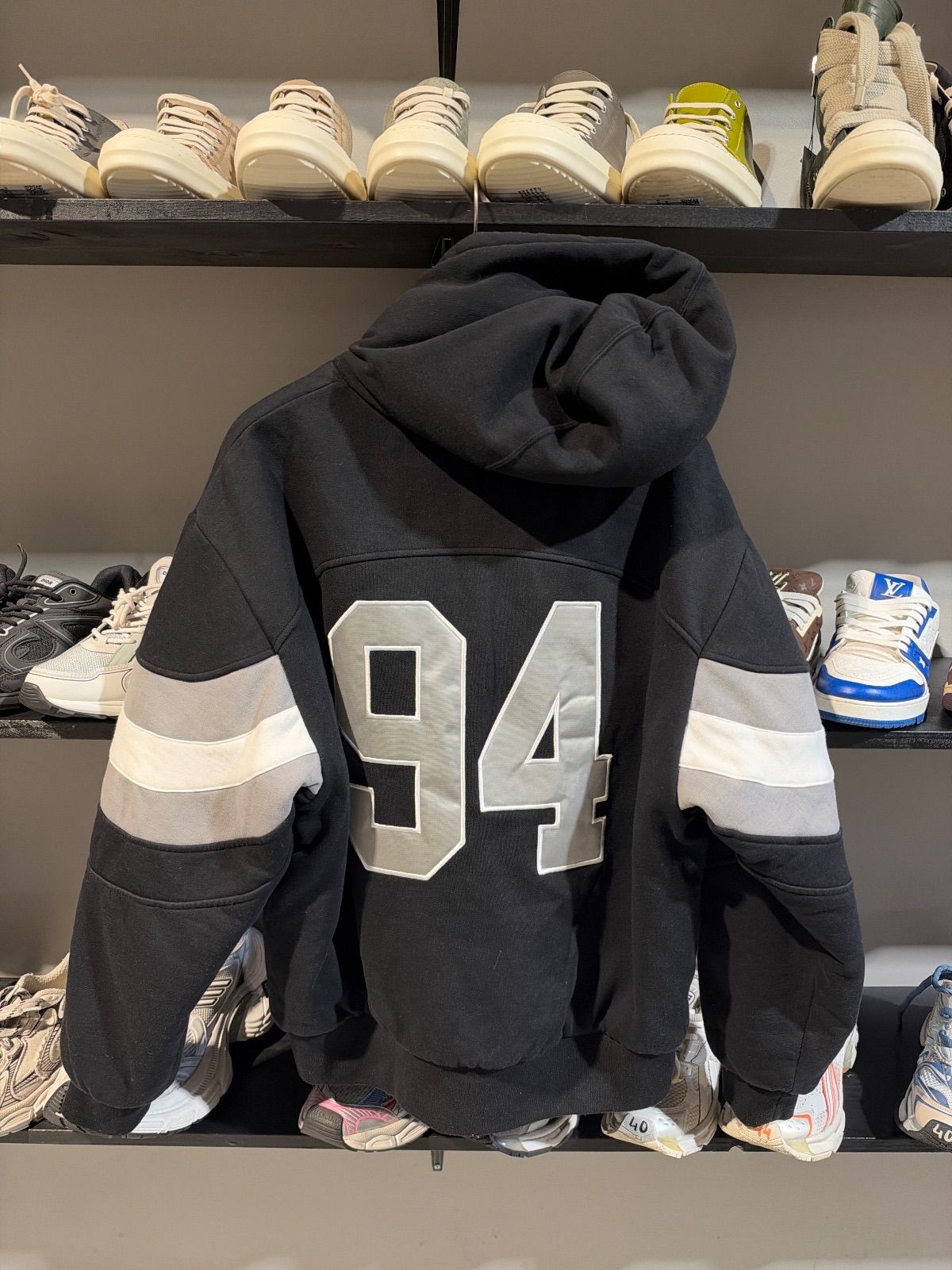 Supreme Filled Zip Up Hooded Sweatshirt Black