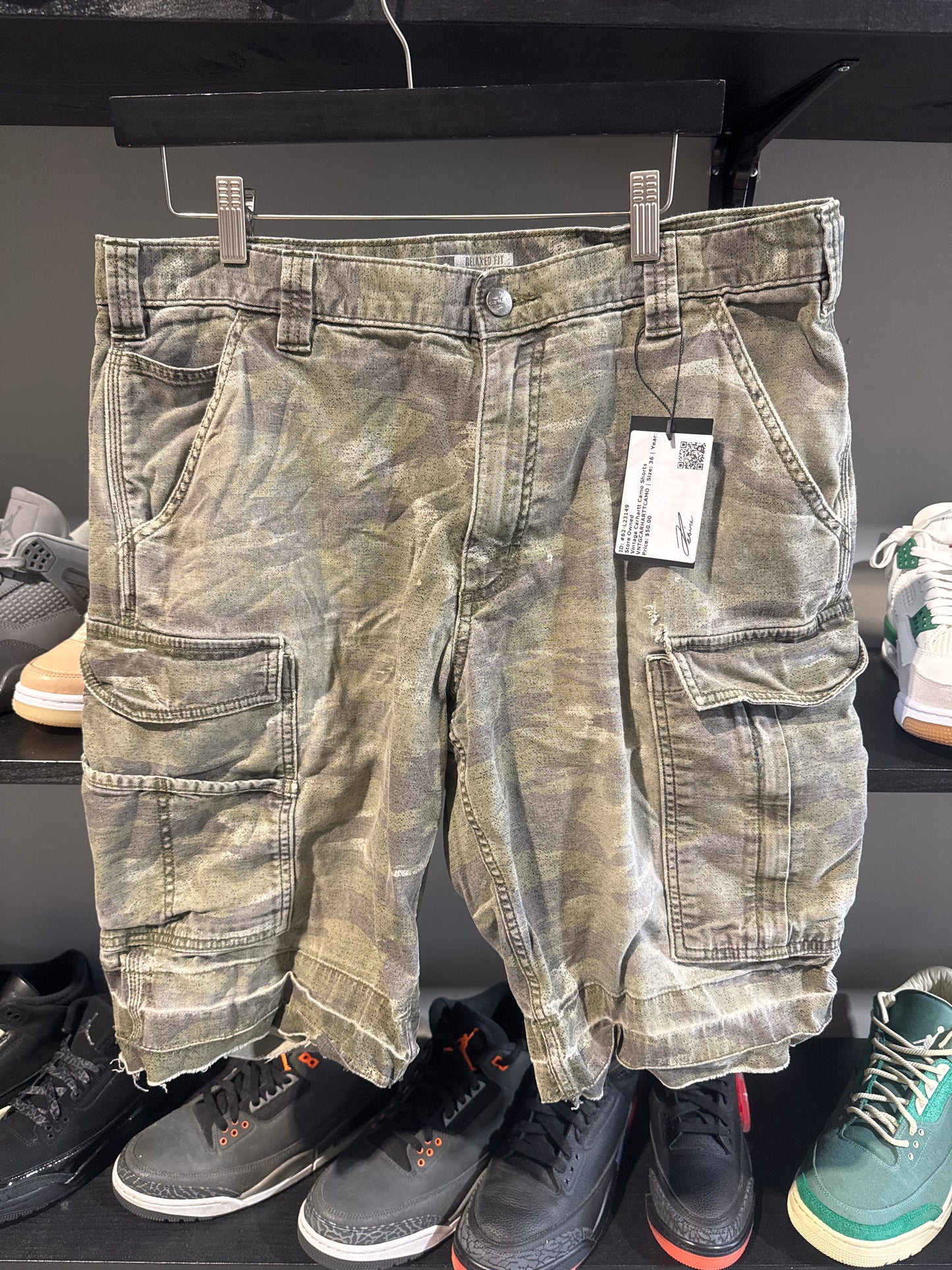 Vintage Carhartt Camo Shorts