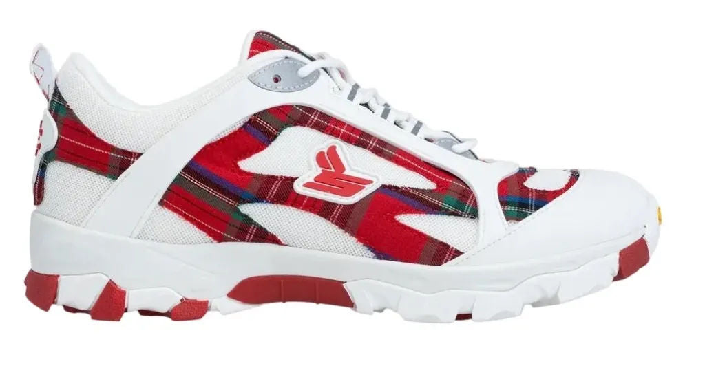 Sicko x Eric Emanuel Plaid Hiking Sneaker Red/White