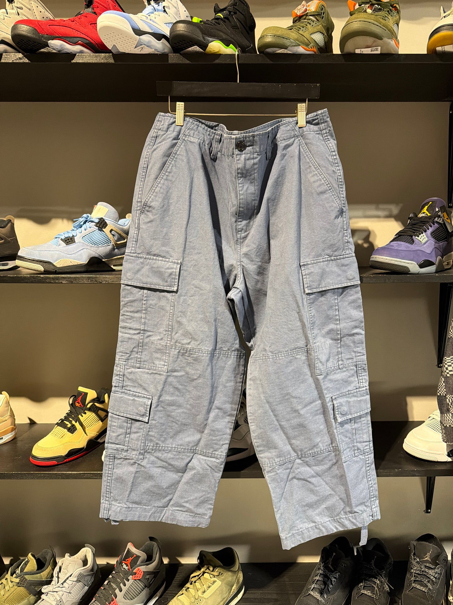 Stussy Blue Cargo Pants