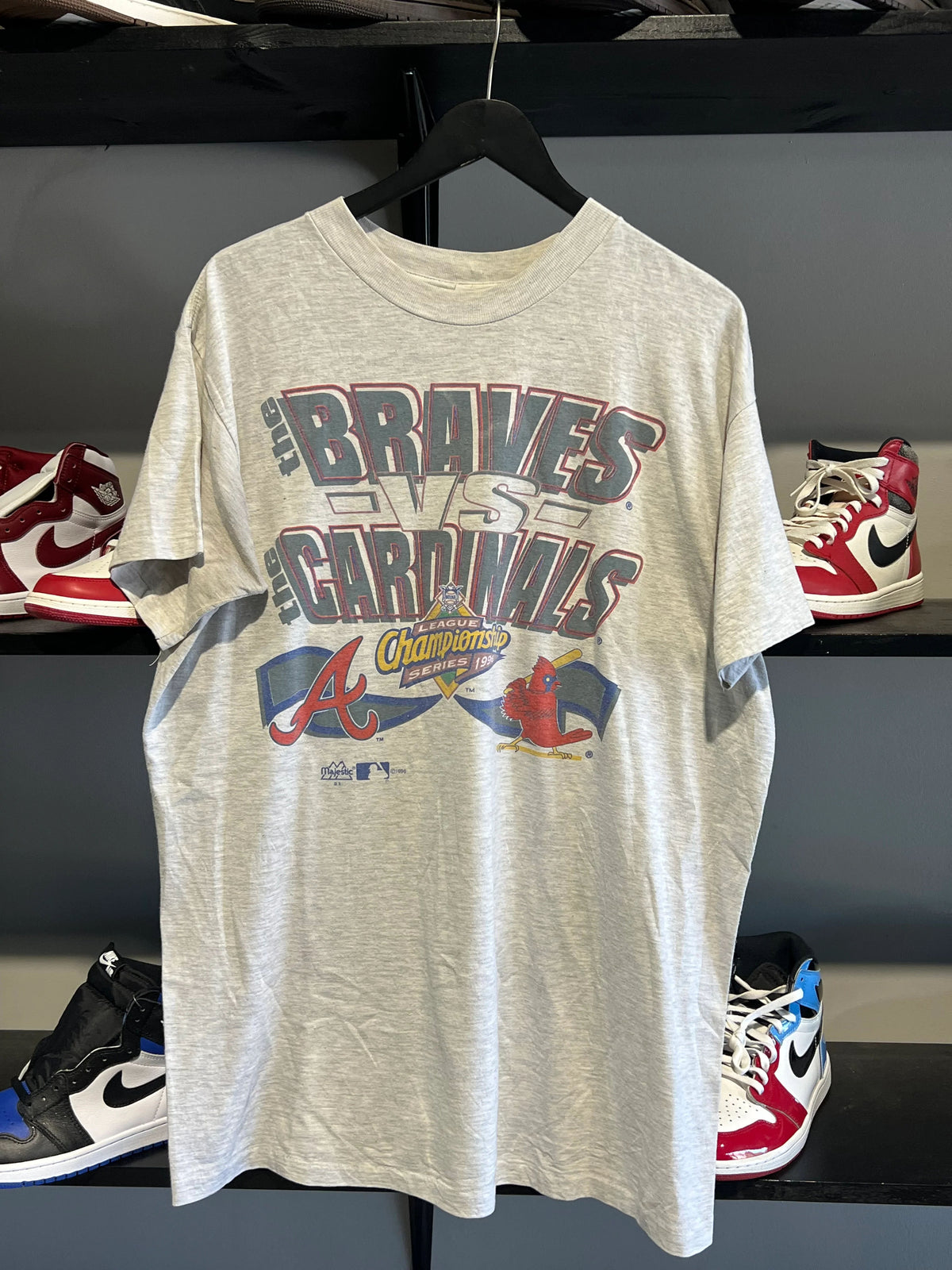 Vintage Braves Championship Tee - Pre-Owned