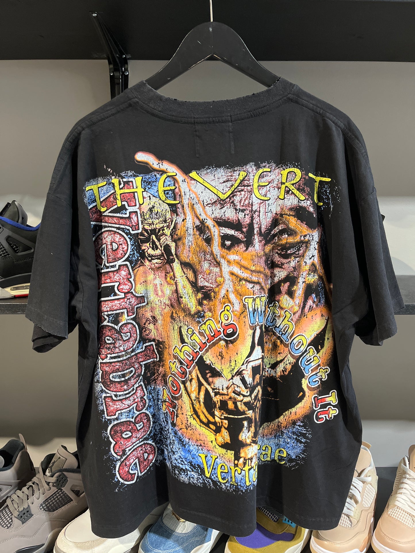Vertabrae rap tee black 2