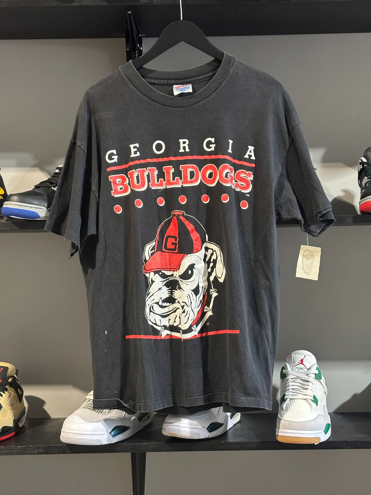 Vintage Uga Bulldog Head Tee - Pre-Owned