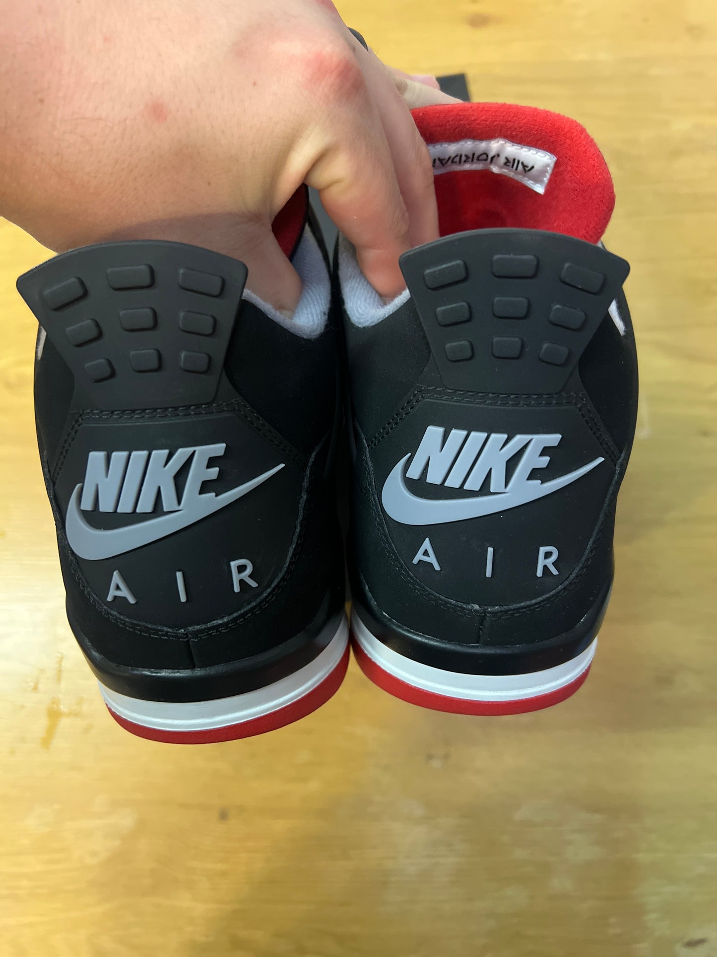 Air Jordan 4 retro bred 2019 size 14 used