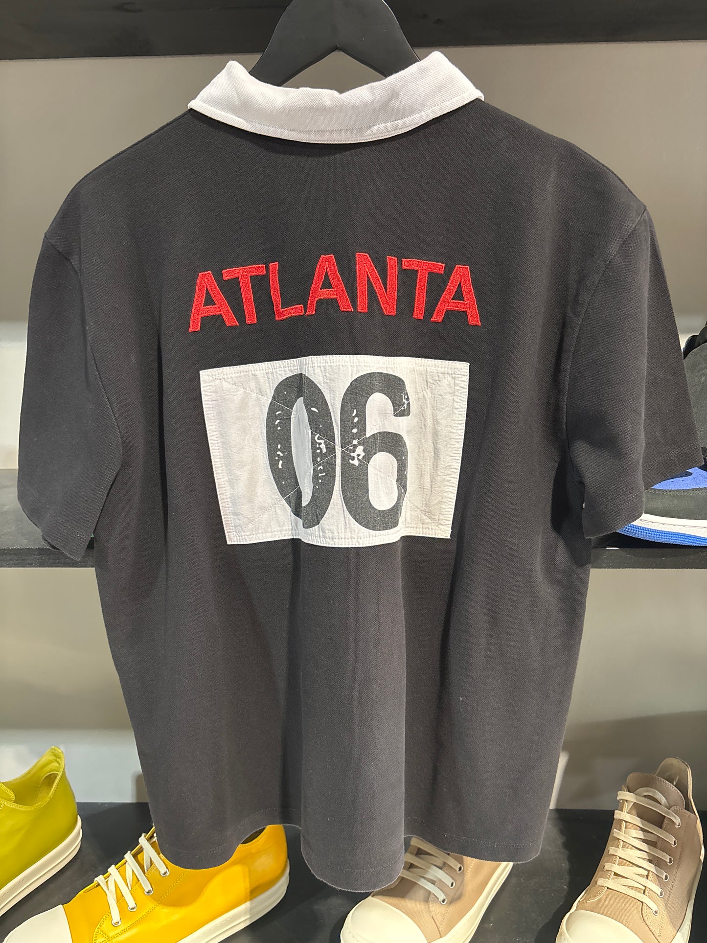 Mowalola Rugby Black Sz XL (fits Medium)