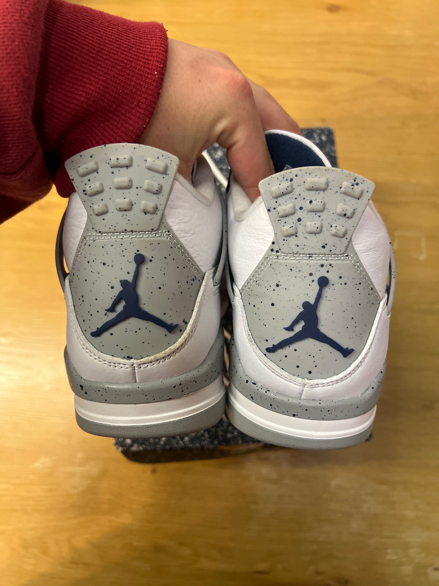 Jordan 4 Retro Midnight Navy Used Sz 9