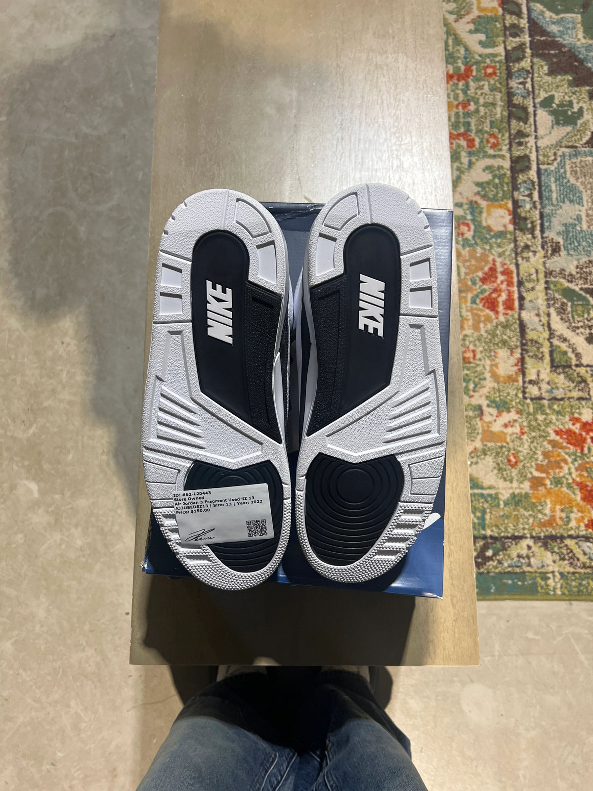 Jordan 3 Retro Fragment - Pre-Owned