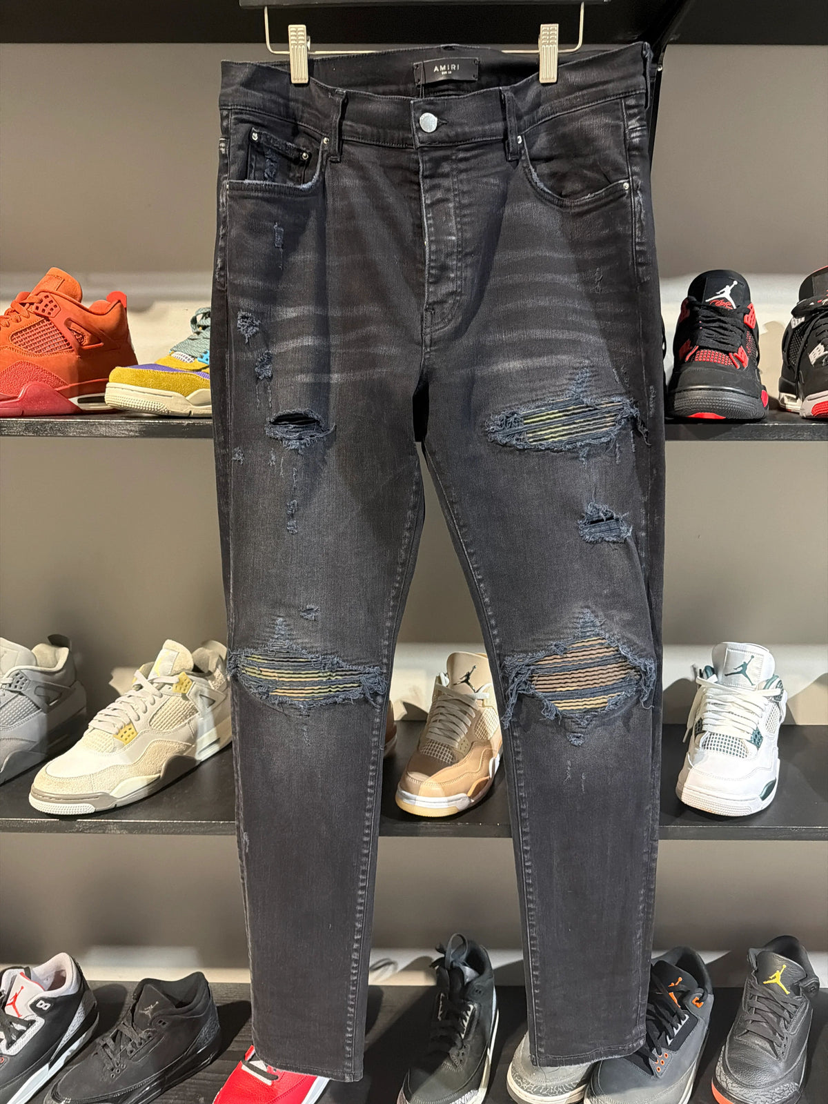 Amiri Mx1 Jeans Black/Camo - Pre-Owned