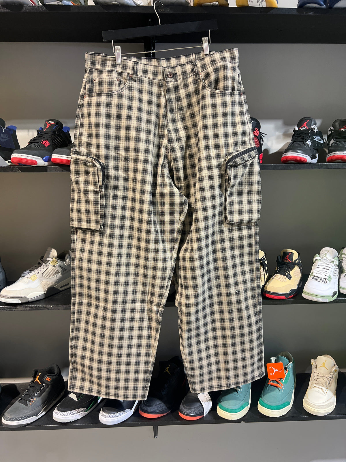 Gv Gallery Plaid Cargo Pants