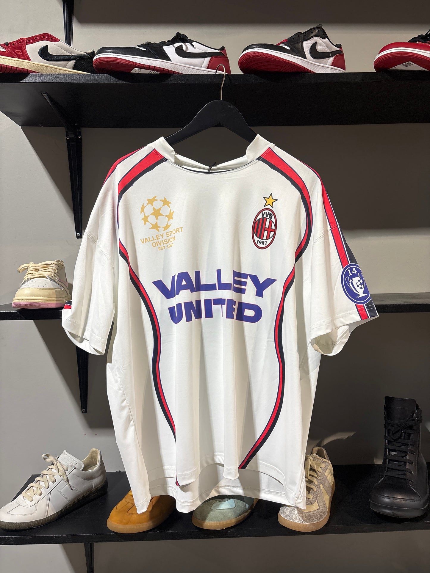 Vale Valley United Soccer Tee White
