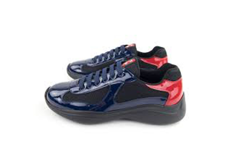 prada americas cup navy red
