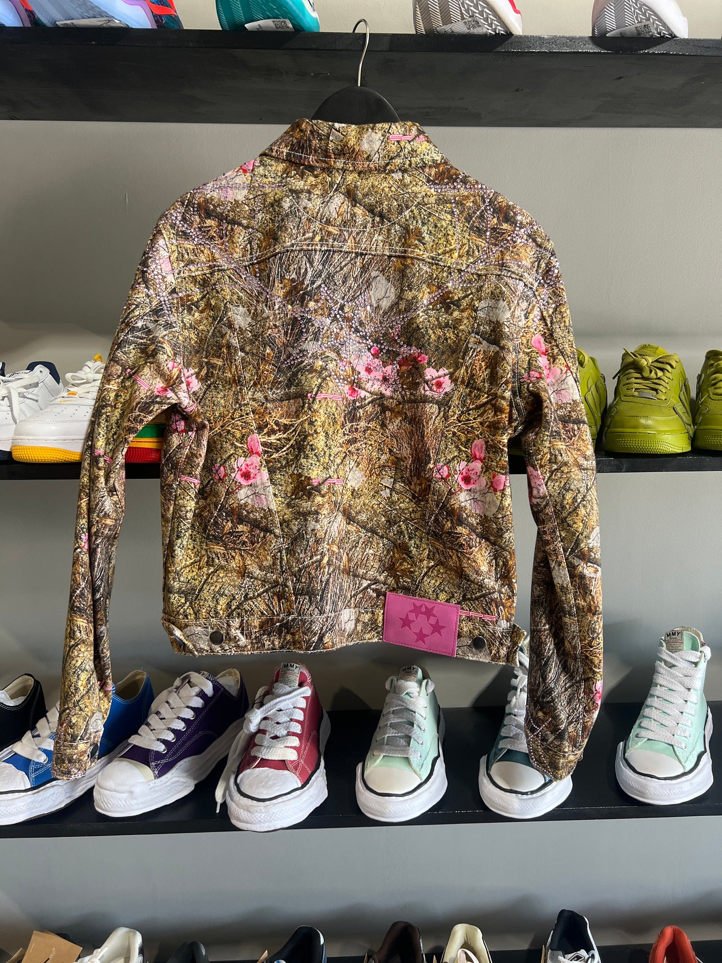 Spider Camo Jean Jacket