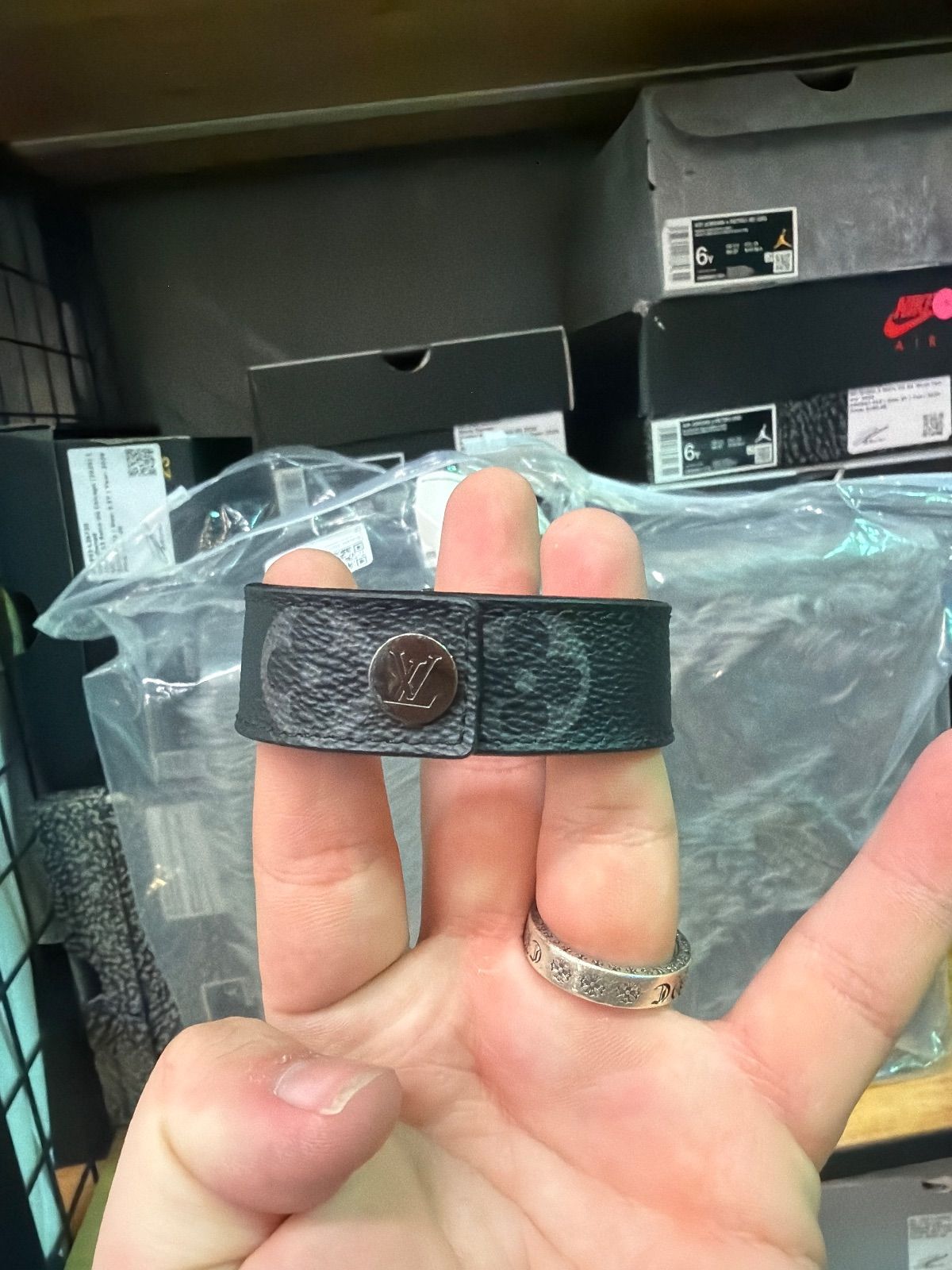 Louis Vuitton Hockenheim Bracelet Black