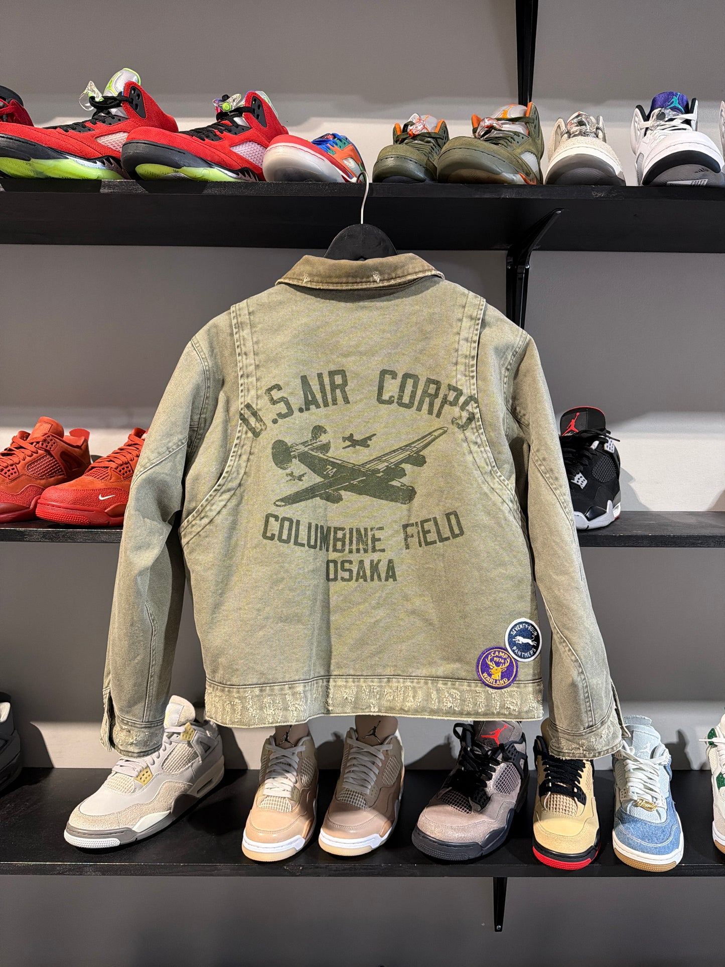 74 Is War Us Aircorp Work Jacket