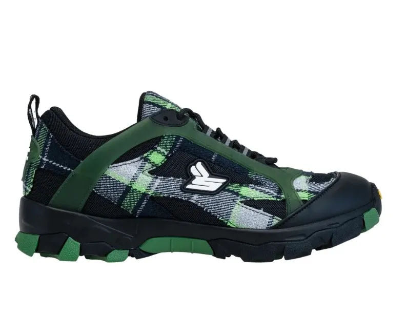 Sicko x Eric Emanuel Plaid Hiking Sneaker Black/Green