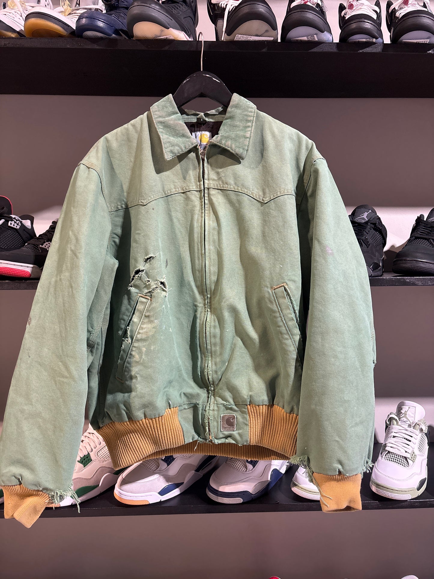 Vintage Carhartt Green Jacket