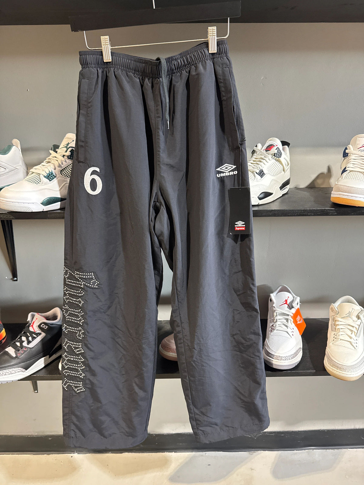 Supreme Umbro Black Track Pants