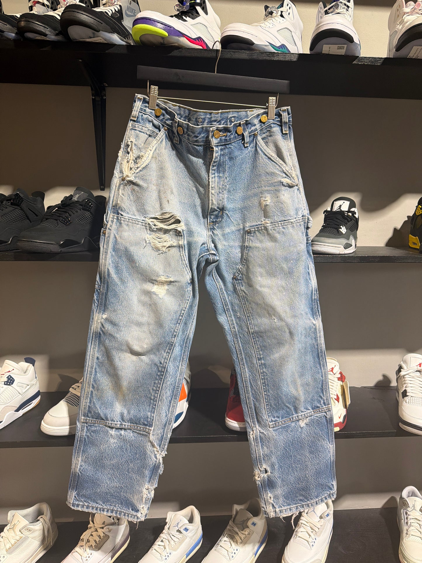 Vintage Denim Carhartt Sz 34