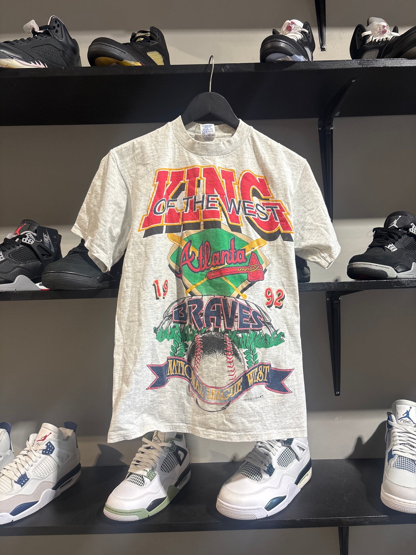 Vintage Braves King Of The West Tee 92