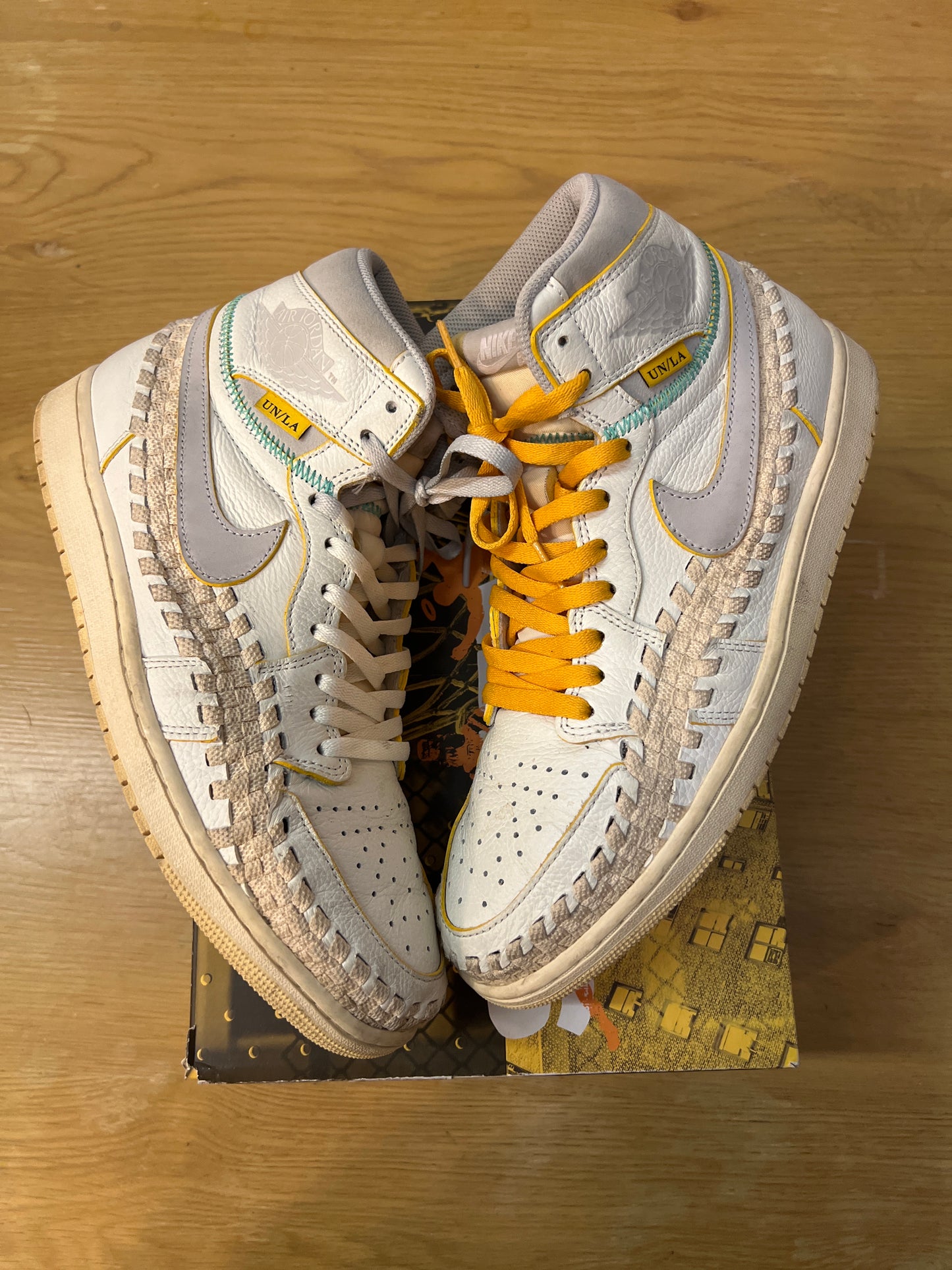 Jordan 1 Union beauty supply used sz 11.5