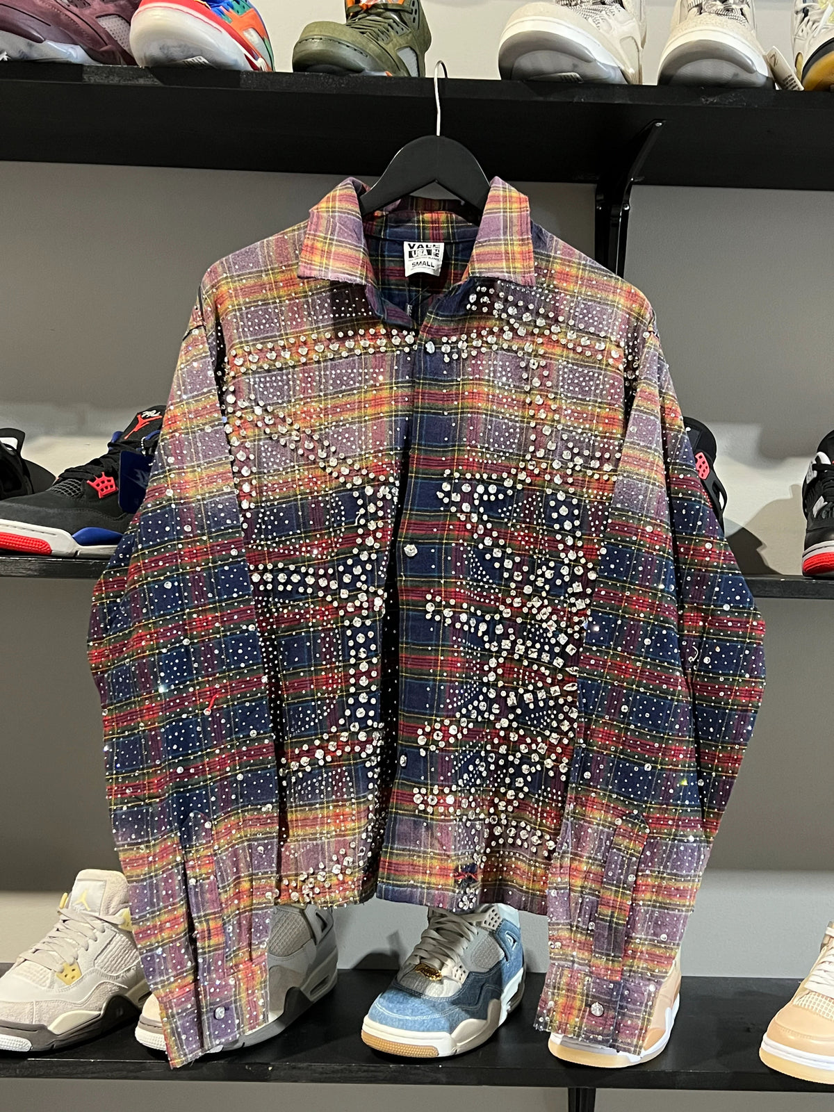Vale Purple Fever Flannel
