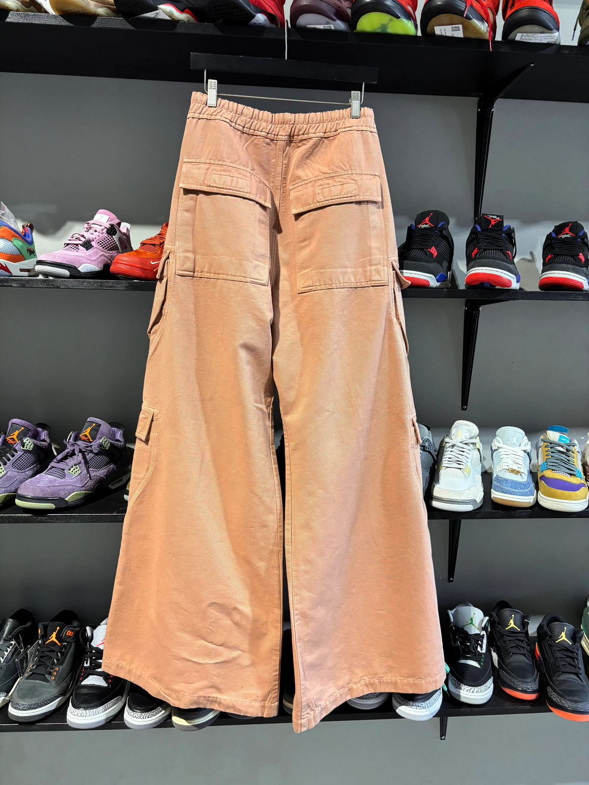 Pink Rick Owens Bela Cargo Pants - Pre-Owned