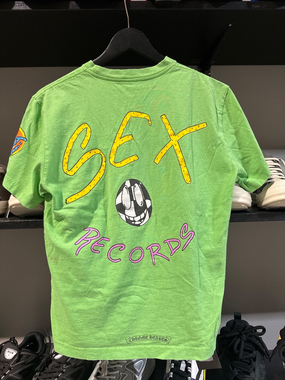 Chrome Harts Sex Records Matty Boy Tee Green
