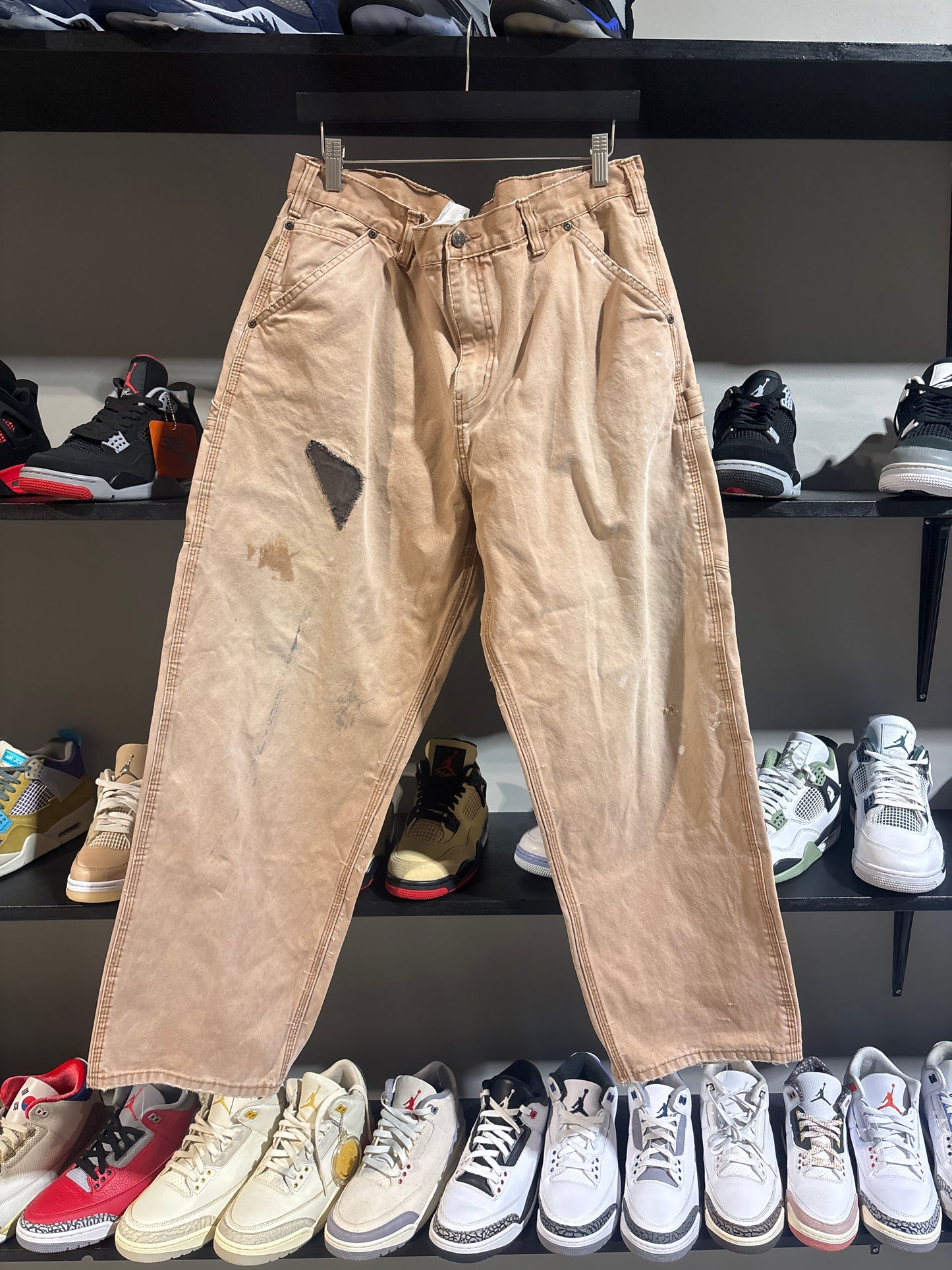 Vintage grav gear faded pants