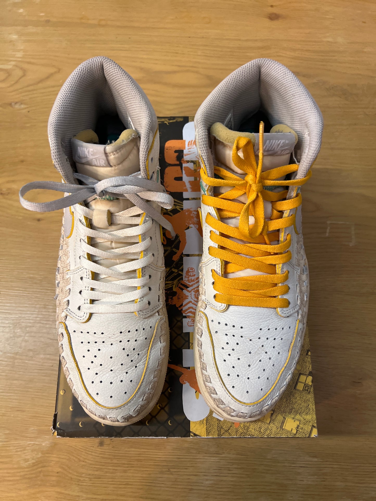 Jordan 1 Union beauty supply used sz 11.5
