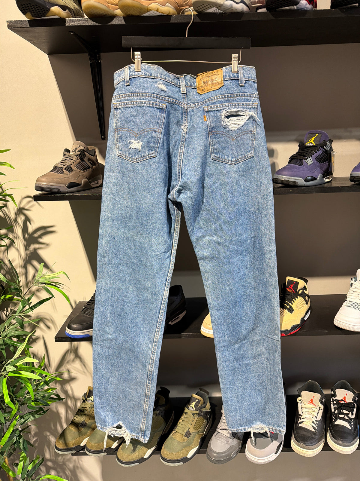 Vintage 505 Orange Tab Levis Sz 38 - Pre-Owned