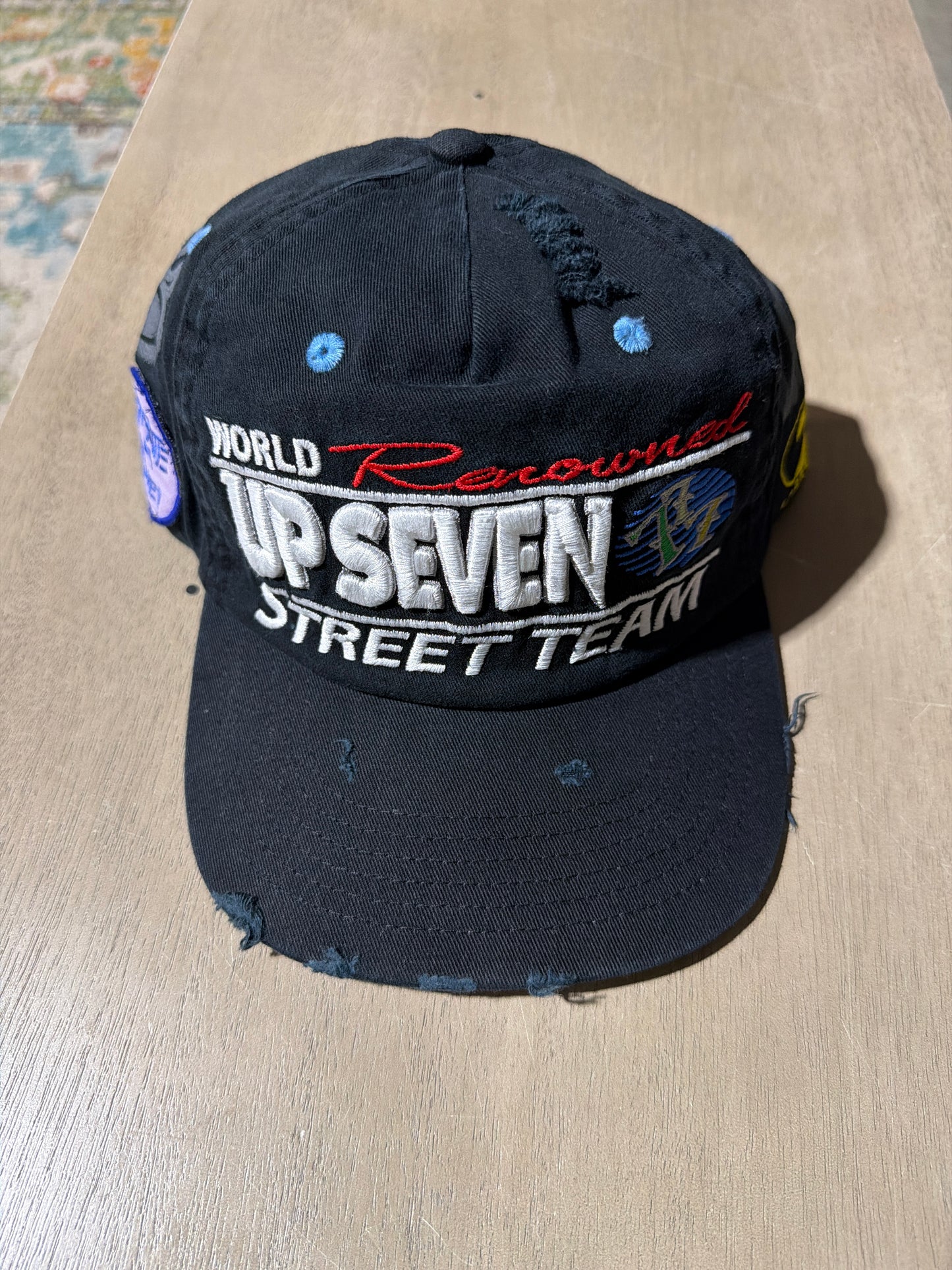 Up7 Skate Snapback Black/Black