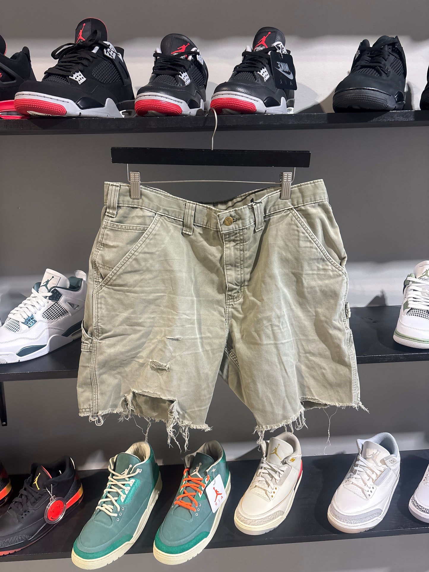 Vintage Carhartt Olive Shorts