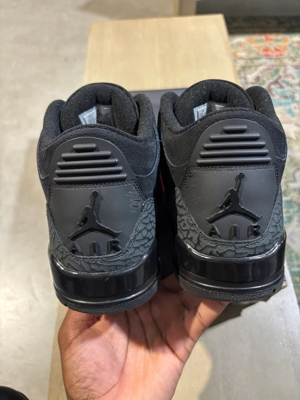 Jordan 3 Retro Black Cat (2025) - Pre-Owned