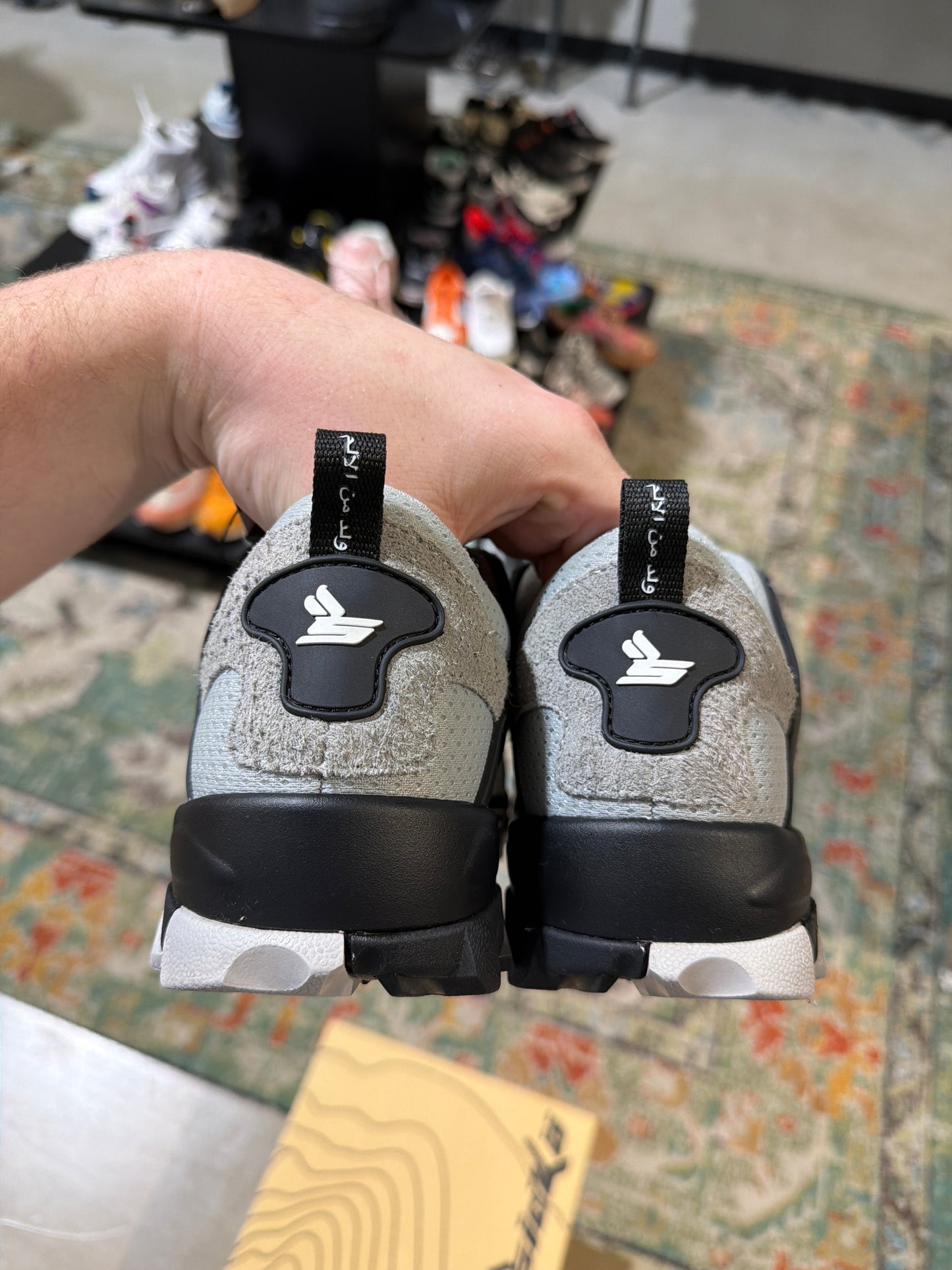 Sicko Hiking Sneaker Grey and Black Used Sz 9.5