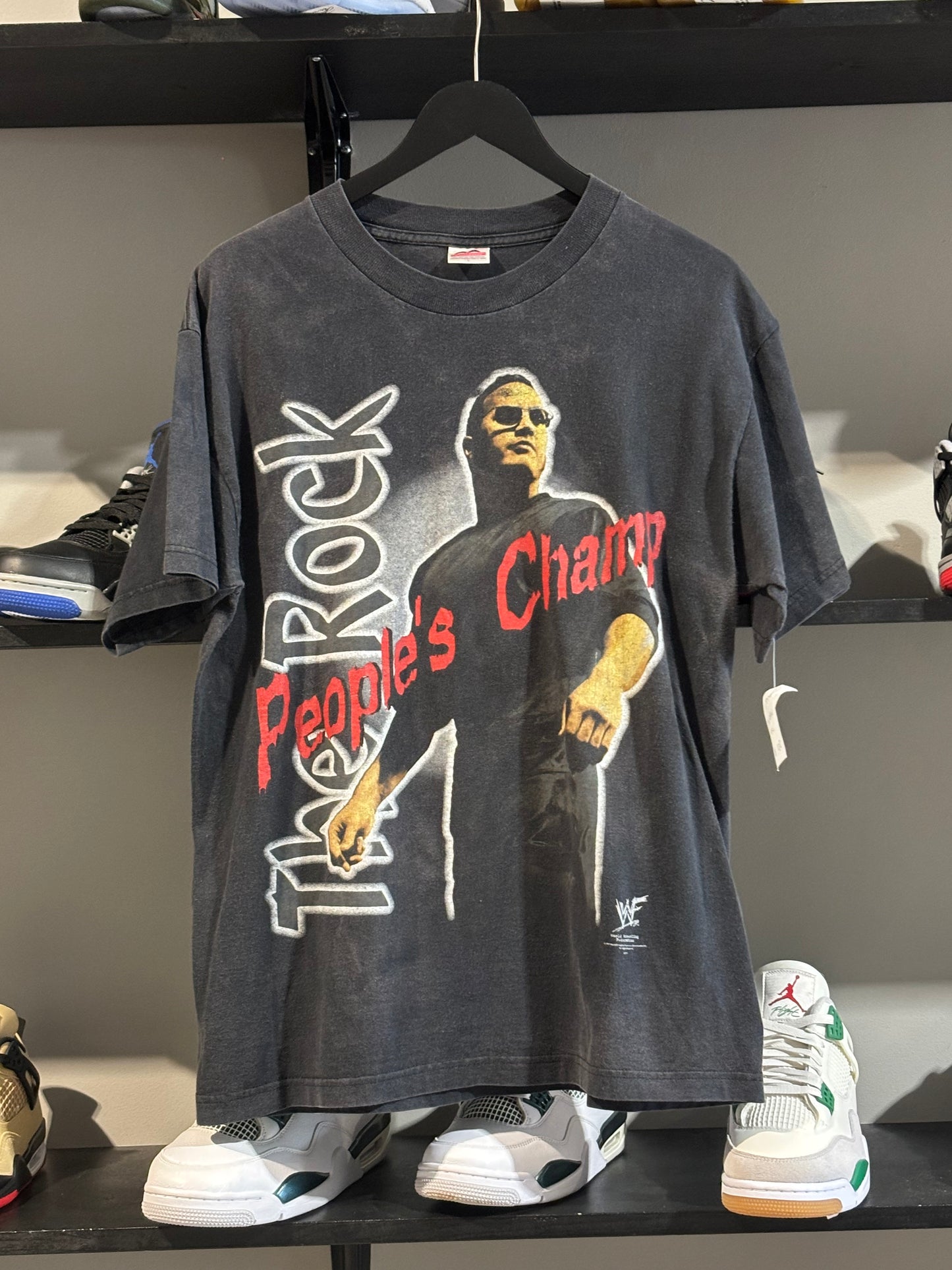Vintage The Rock The Peoples Champ Tee