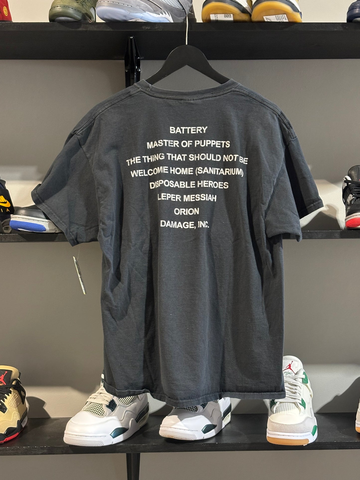 Vintage Metallic Master Of Puppets Tee