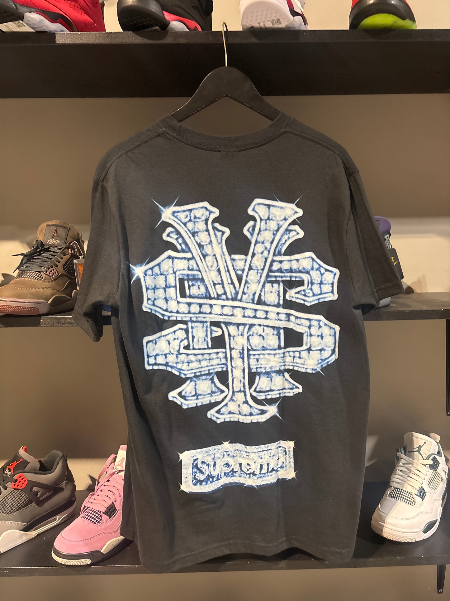 Supreme Snowman Tee Black