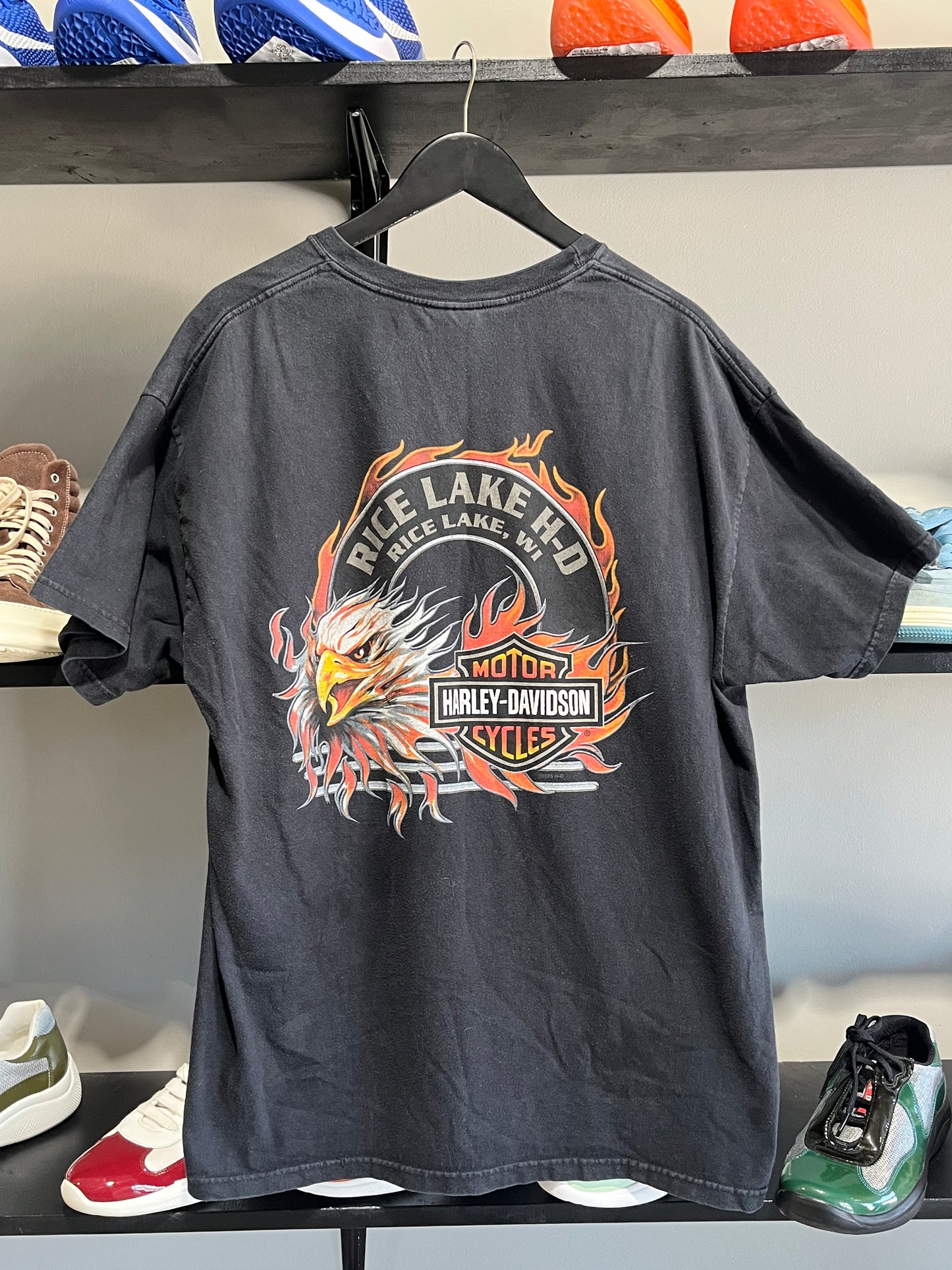 Vintage Harley Flame Tee