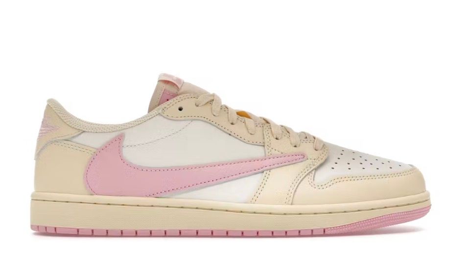 Jordan 1 Retro Low OG SP Travis Scott Shy Pink