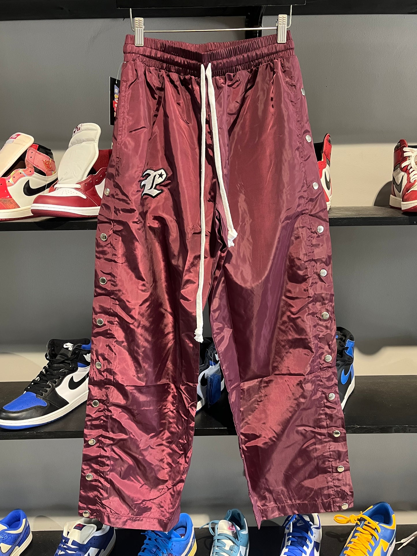 Burgundy Skii Pants