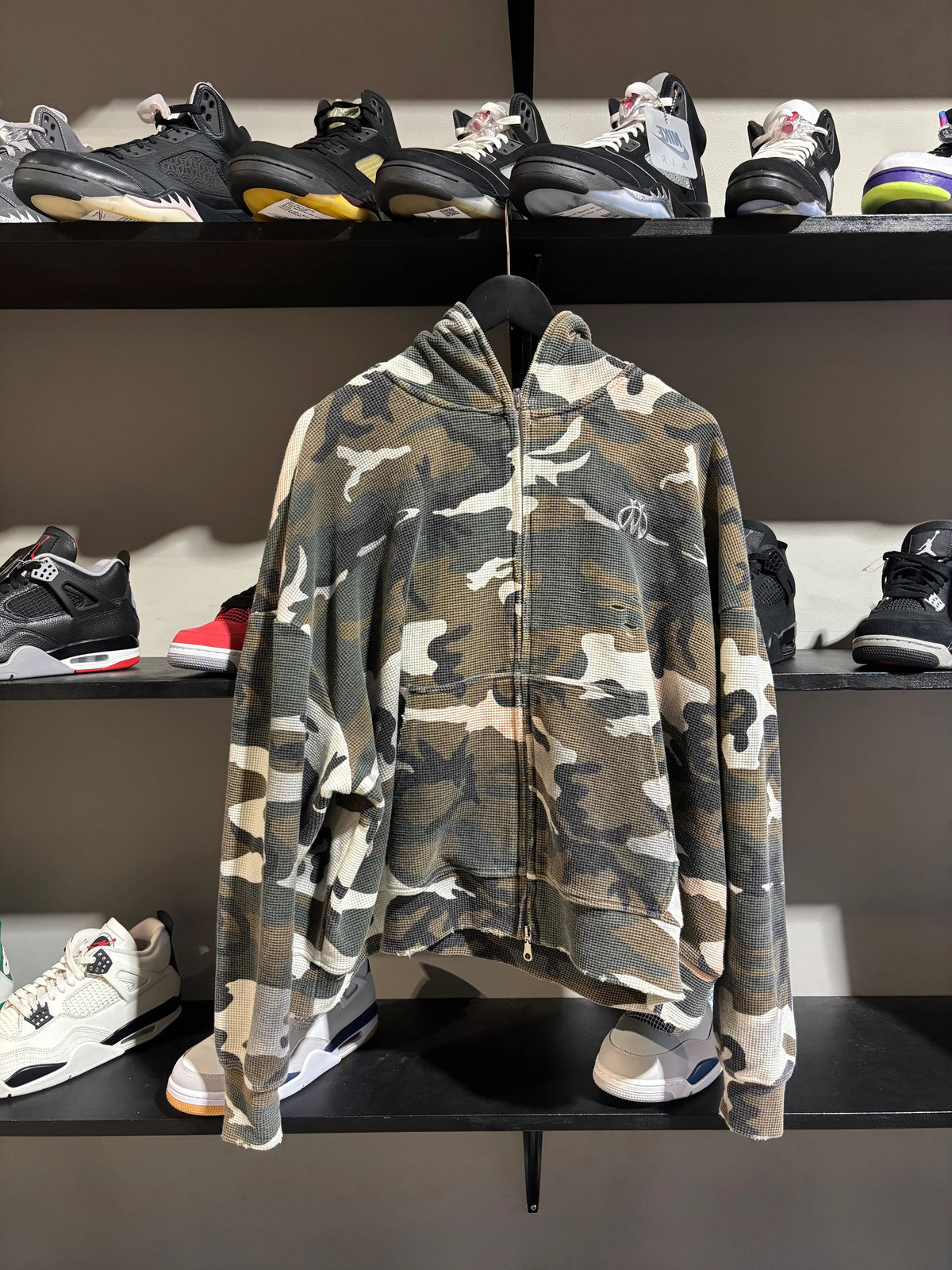 Hmdd Thermal Grey Camo Zipup Sz M - Pre-Owned