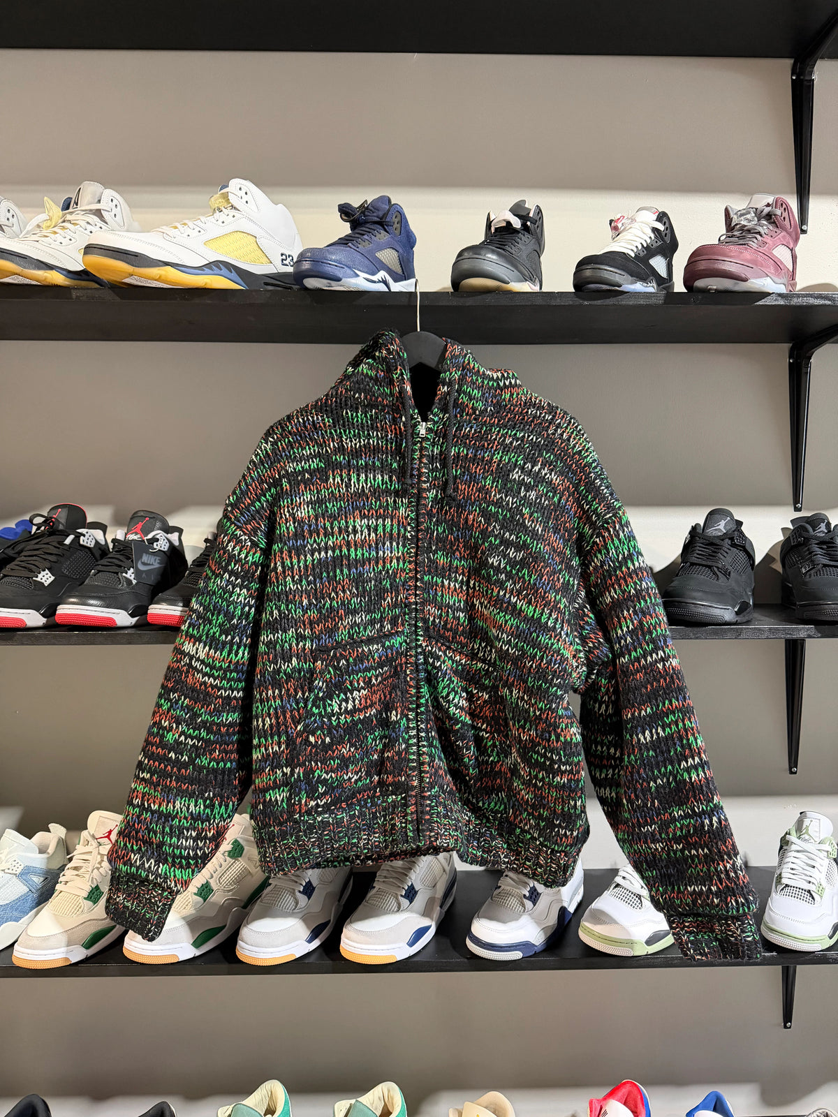 Supreme Shearling Lined Zipup Multi Color