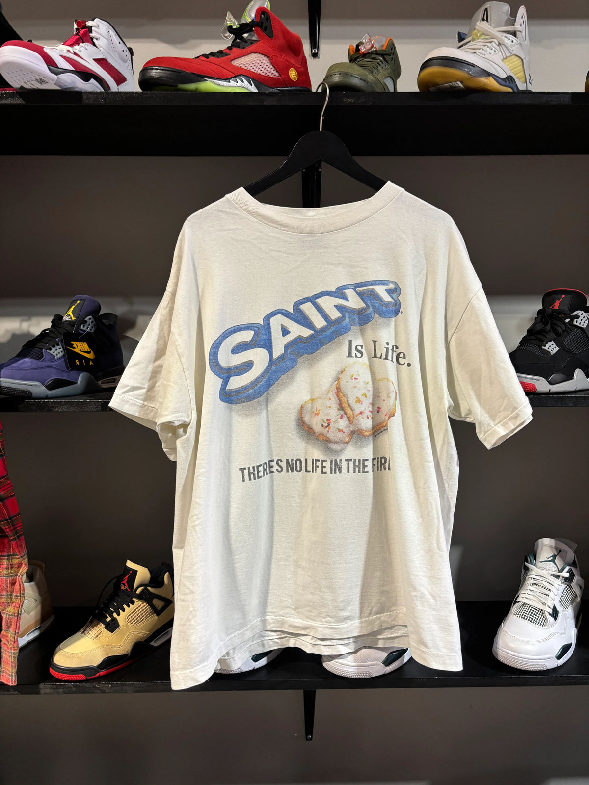 Saint Micheal Cookie Tee Sz Xl - Pre-Owned