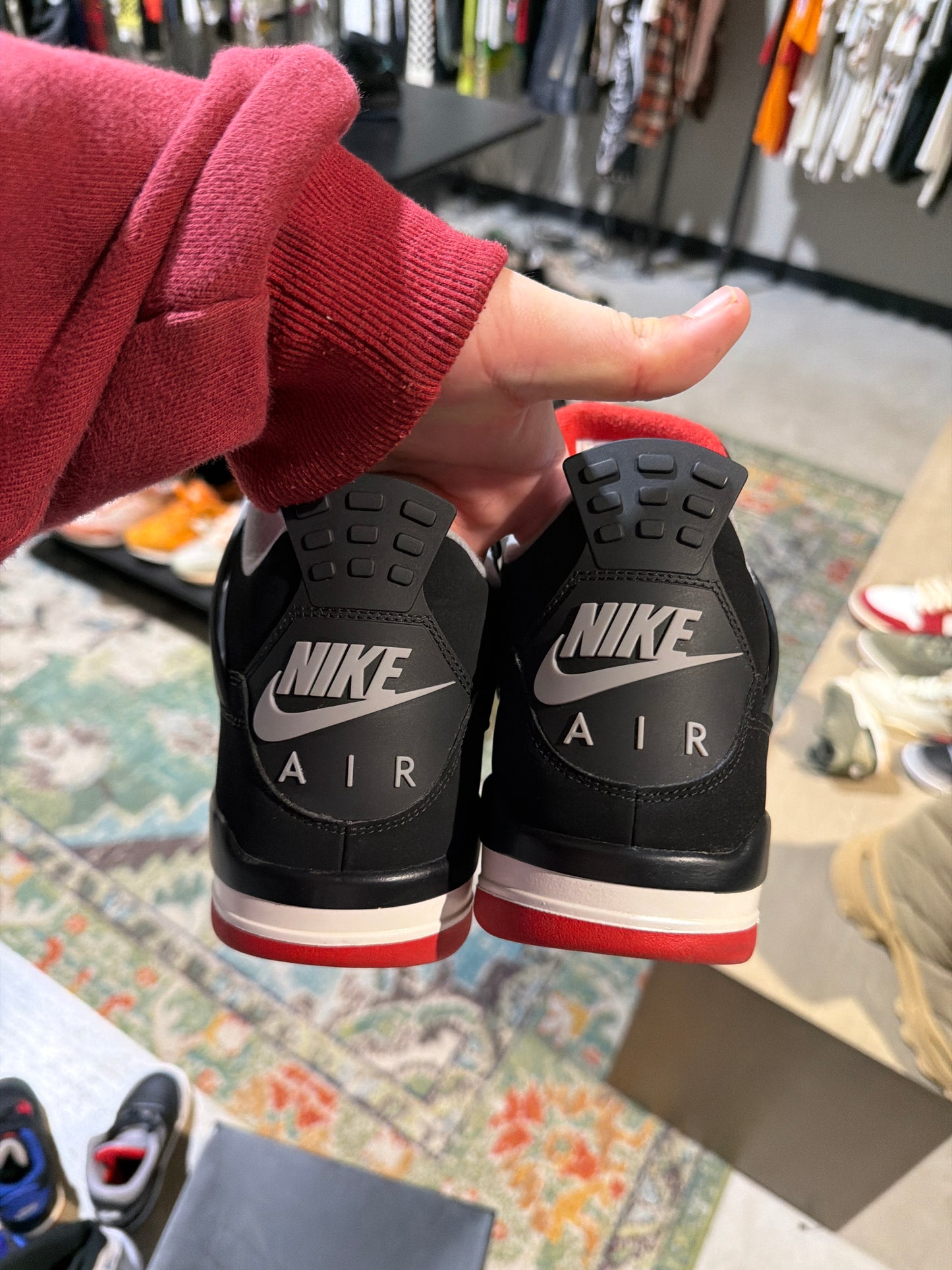 Jordan 4 bred 2019 used sz 11.5